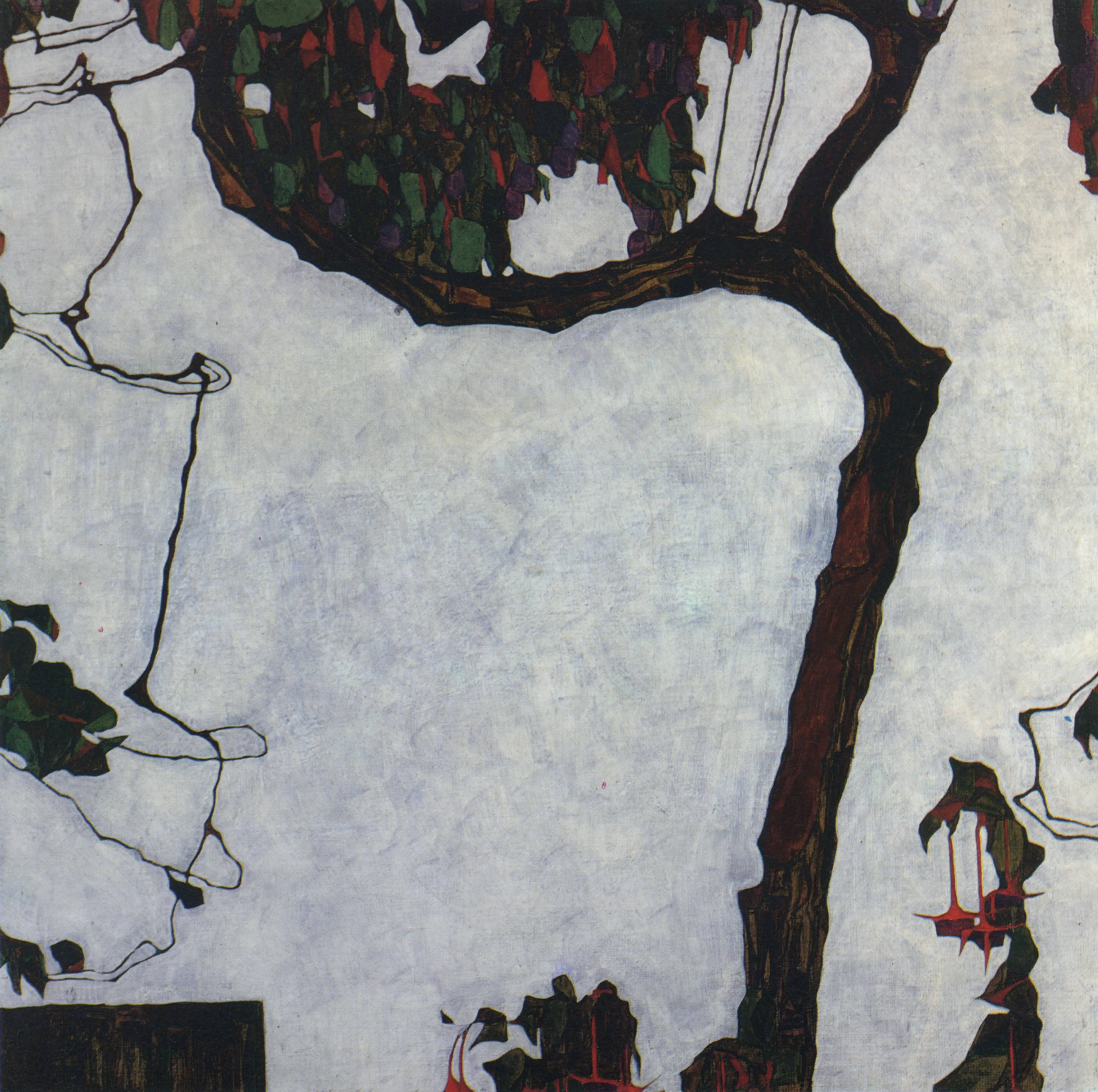 Autumn Tree, 2017 — Óleo sobre tabla