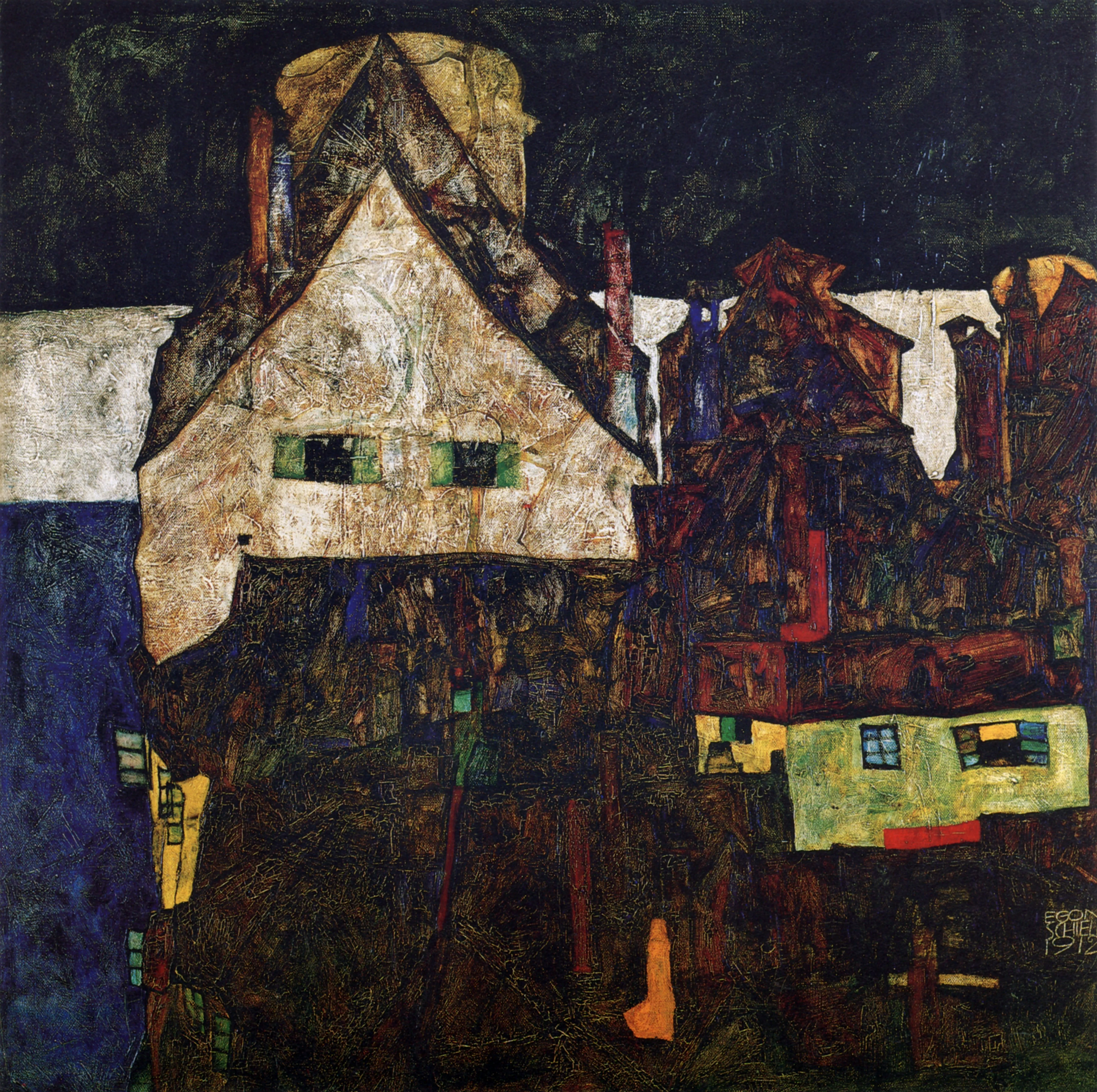 Dead City, 2020 — Óleo sobre lienzo