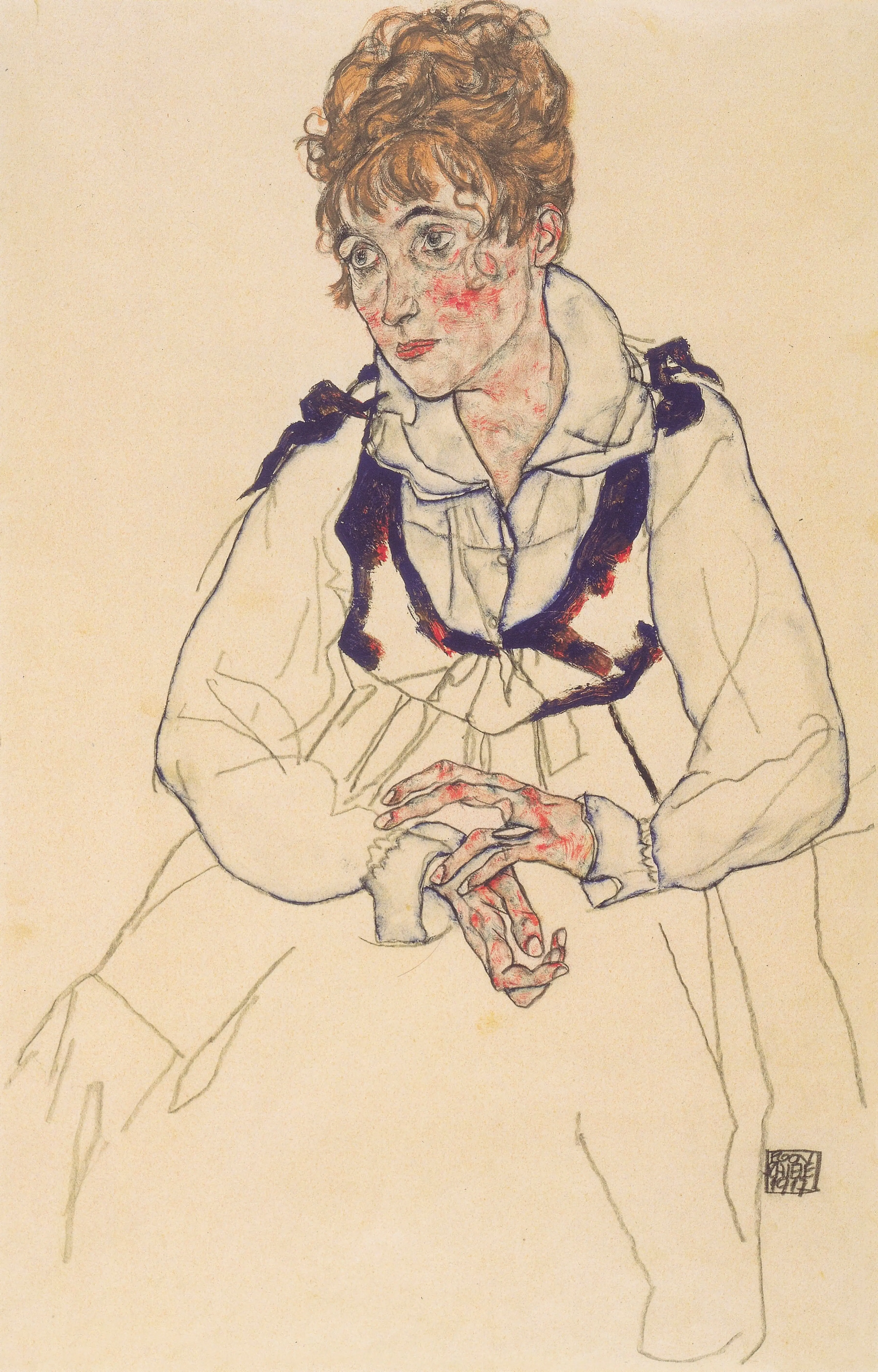 Portrait of Edith, 2025 — Óleo sobre tabla
