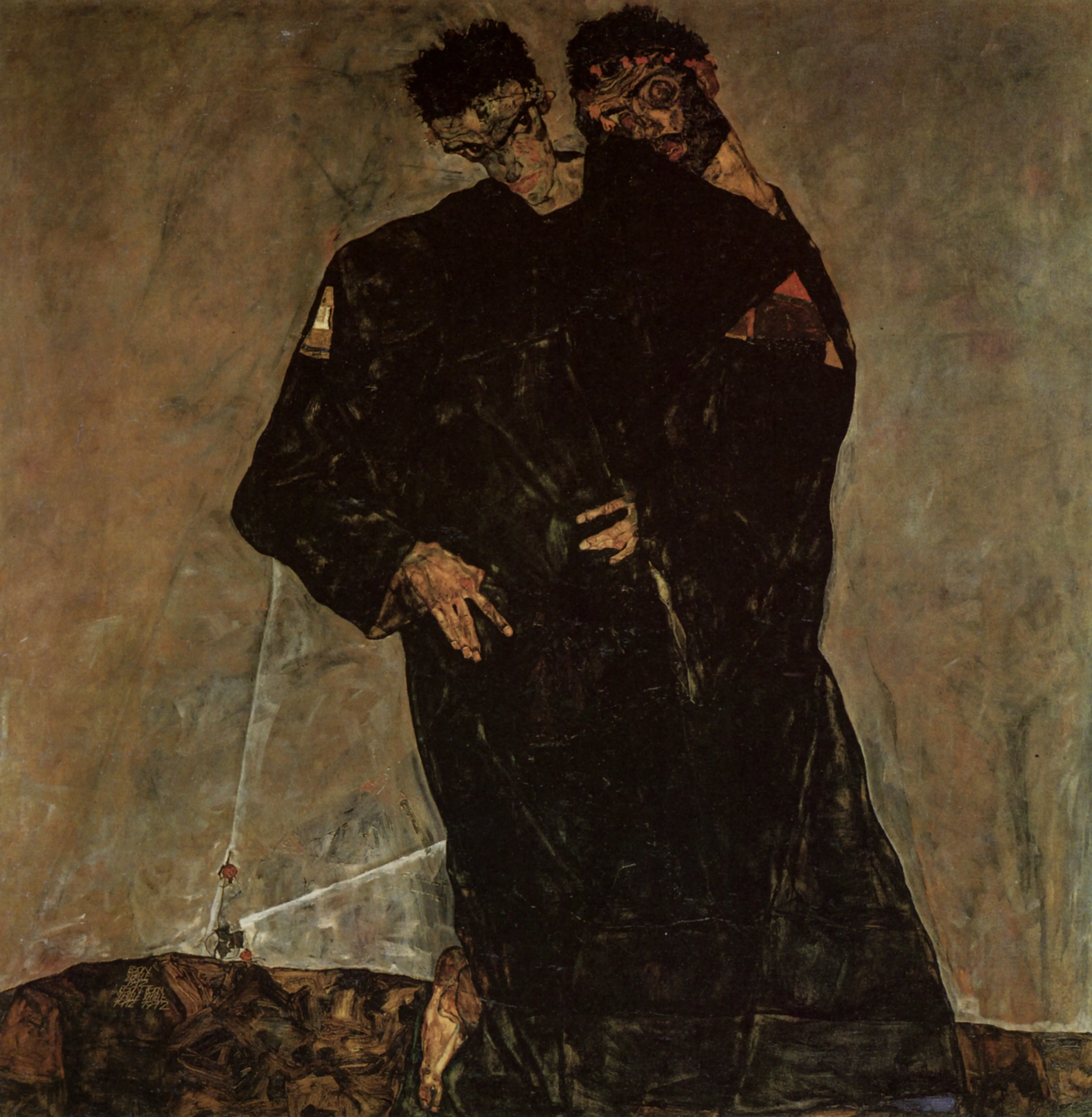 The Hermits, 2020 — Óleo sobre tabla