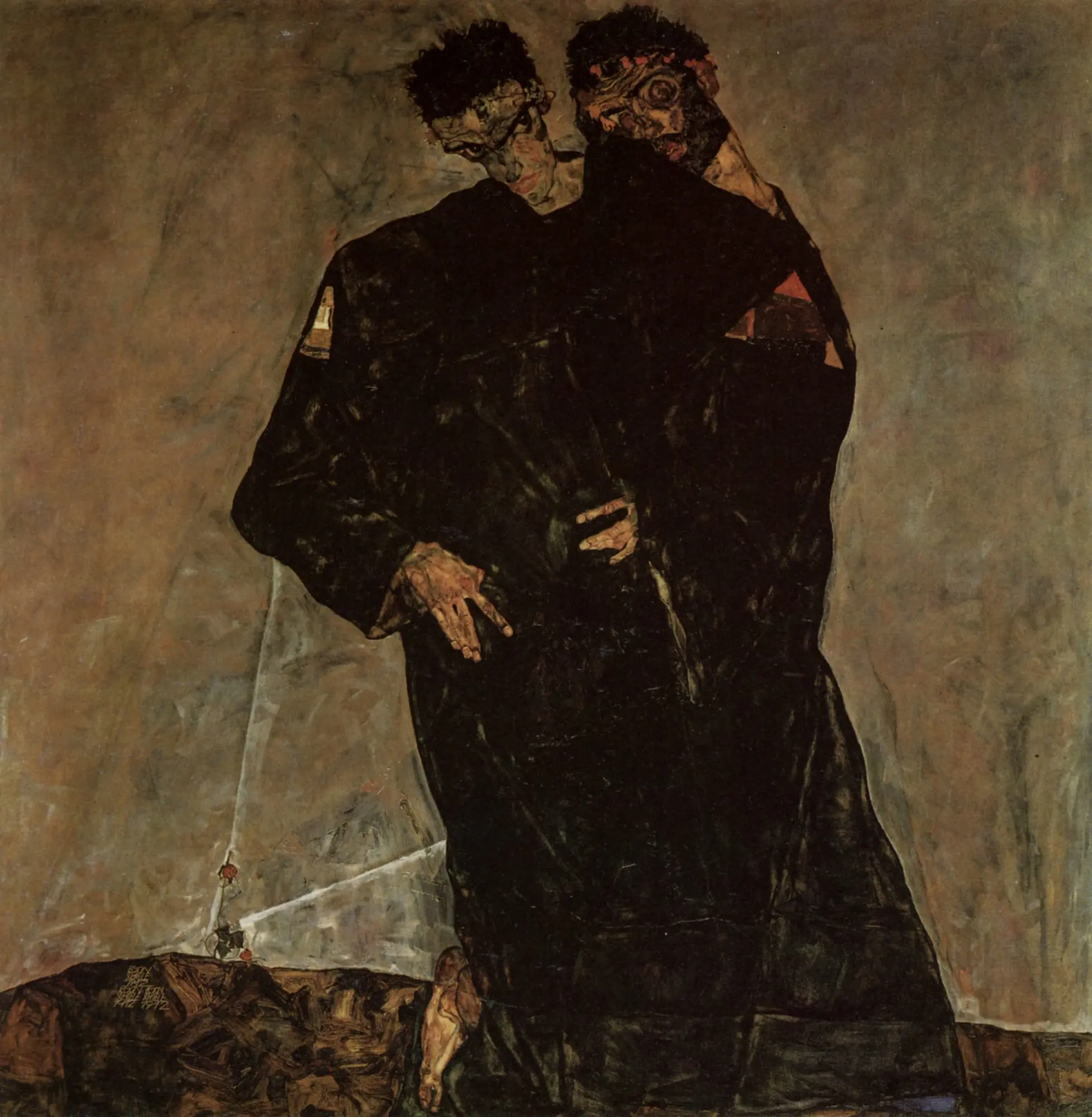 The Hermits, 2020, Oil on panel