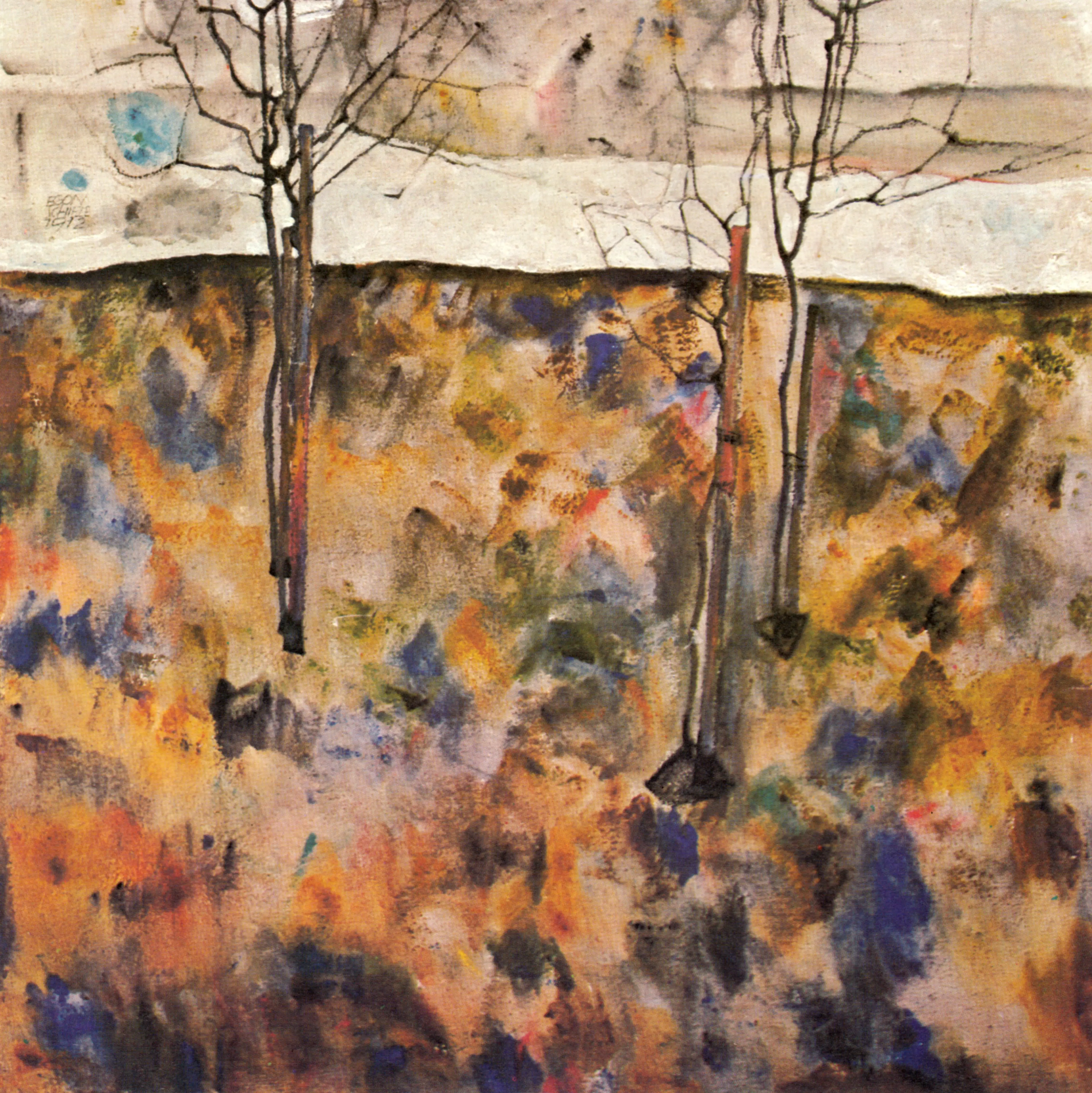Winter Trees, 2020 — Óleo sobre lienzo